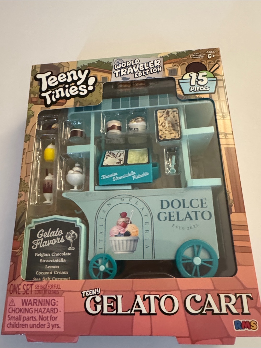 Dolce Gelato Cart Kids Toy - Light Blue